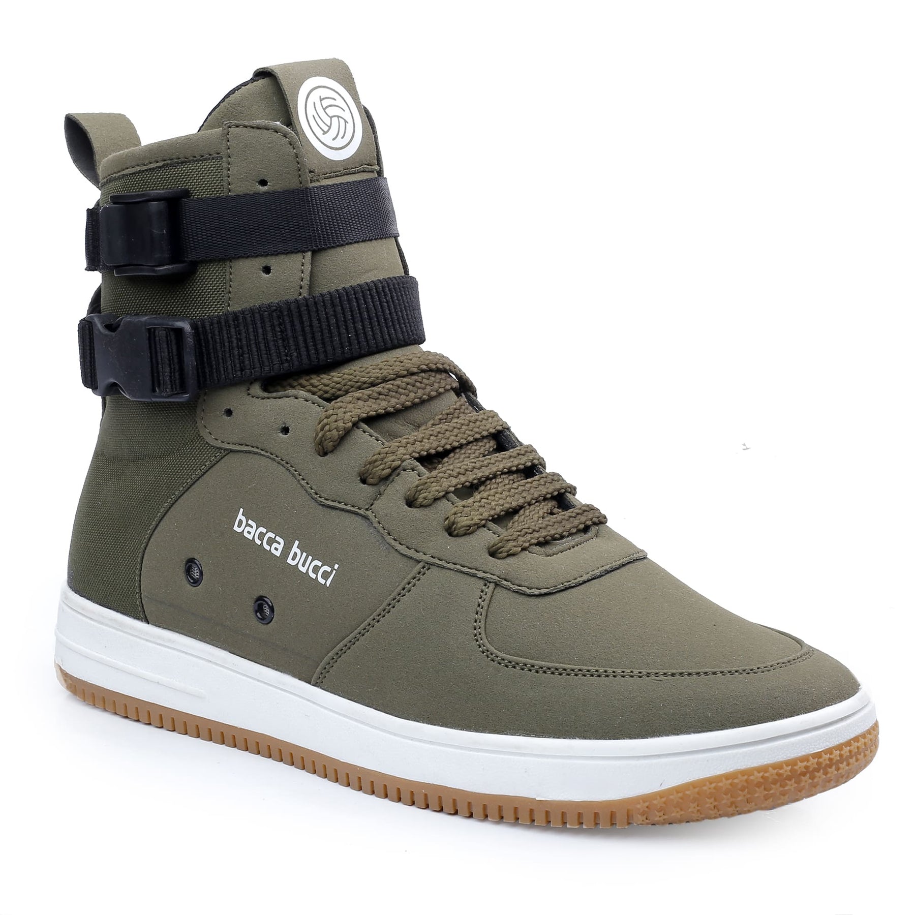 olive sneakers for men, olive casual shoes, olive fashion sneakers for men, olive hi top sneakers