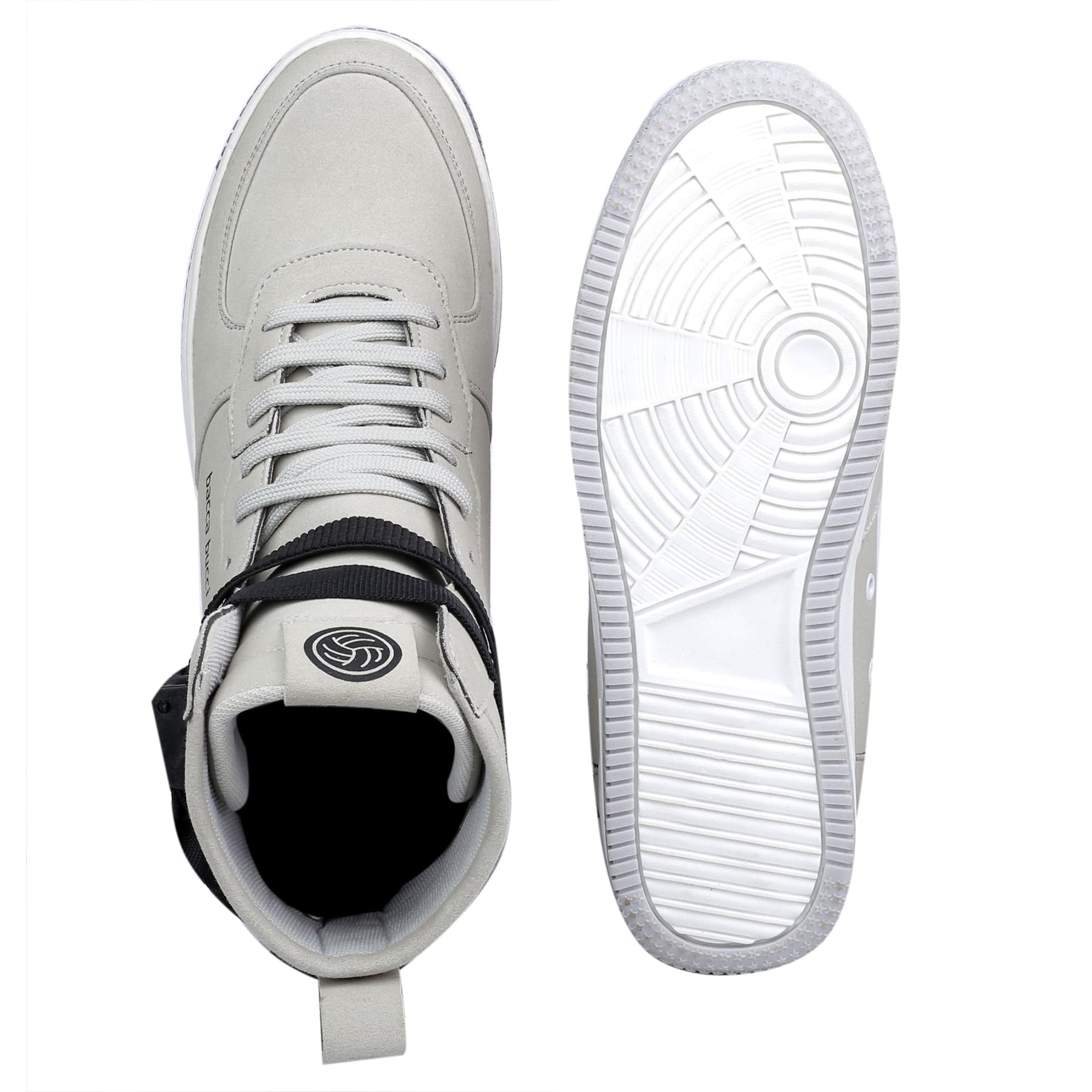 white sneakers for men, white casual shoes, white fashion sneakers for men, white hi top sneakers