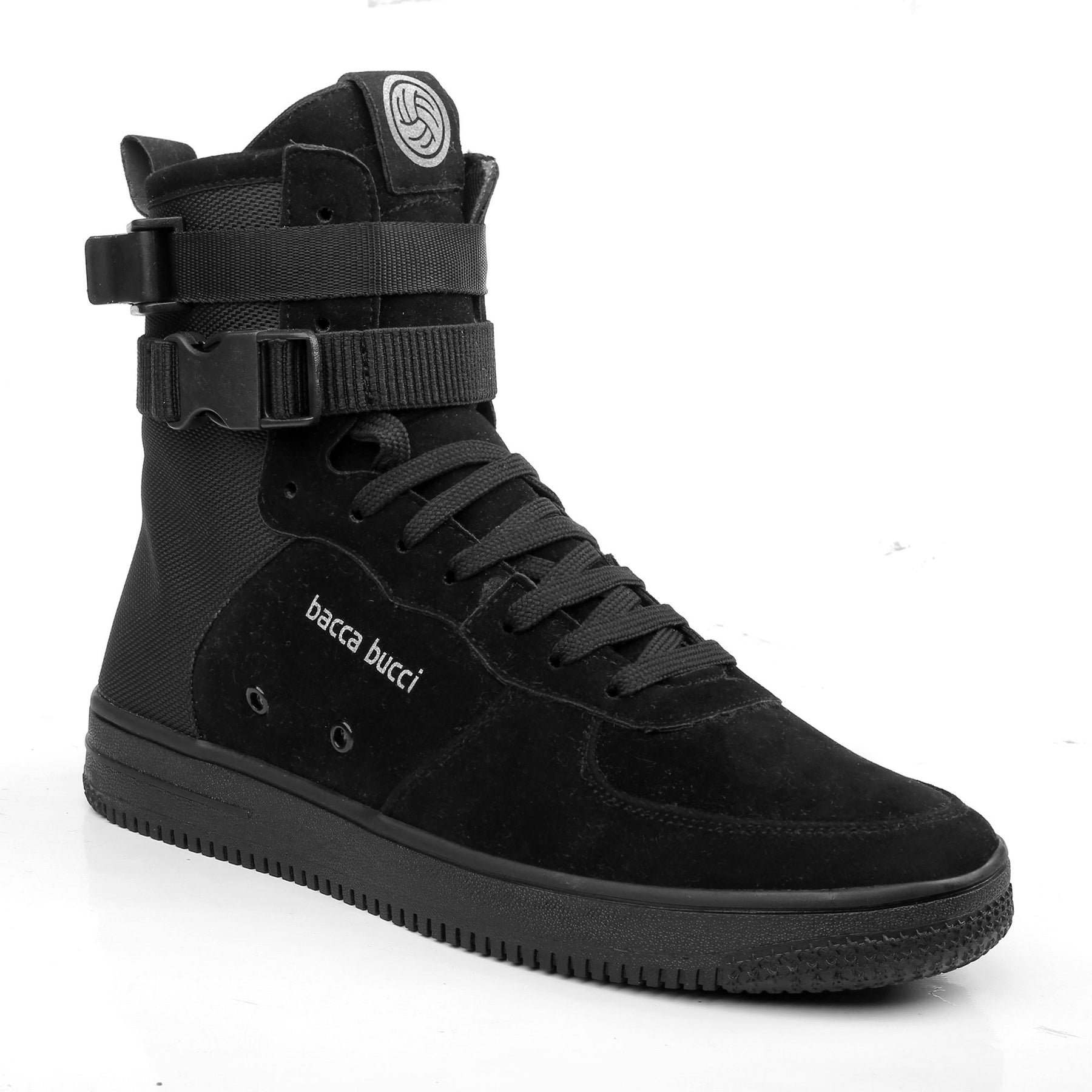 high top sneakers, sneakers for men, mens black sneakers, black hi top sneakers