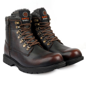 waterproof boots for men, mens snow boots, high top boots, genuine leather boots