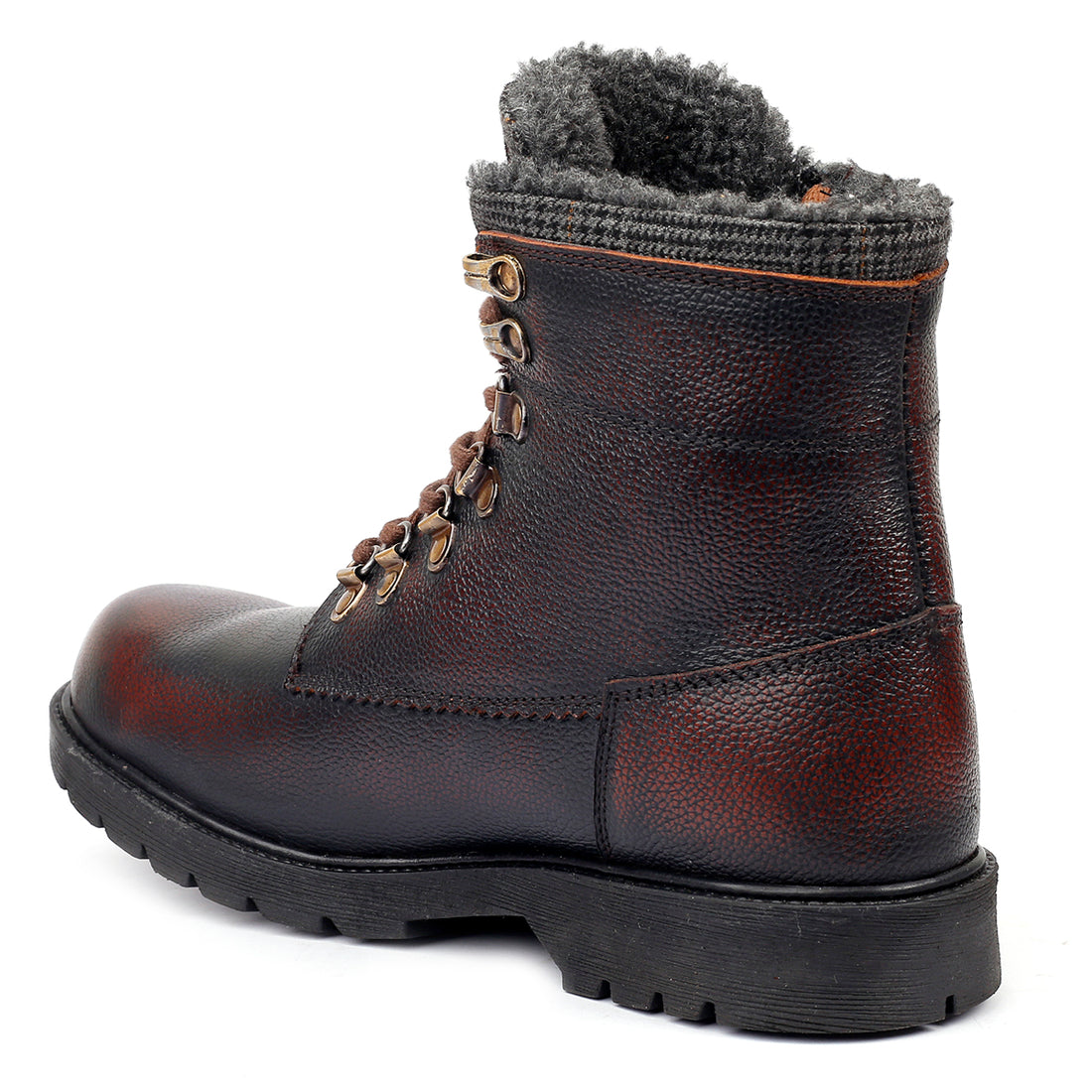 Snow Boots for Men| Snow-man Genuine Leather Water Proof Boots | Bacca ...