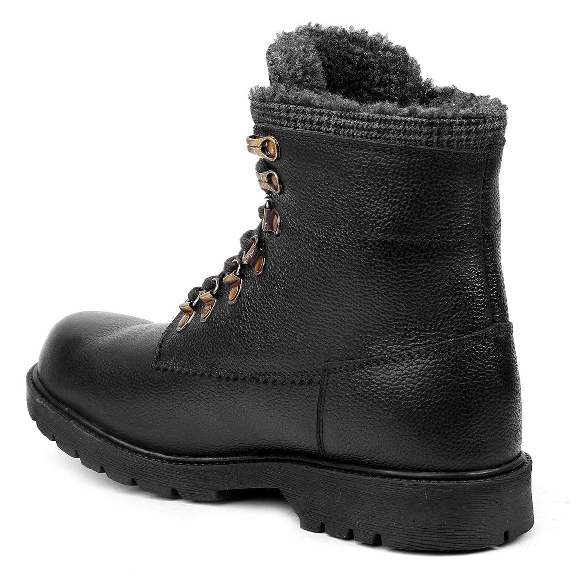 waterproof boots for men, mens snow boots, high ankle boots, genuine leather boots