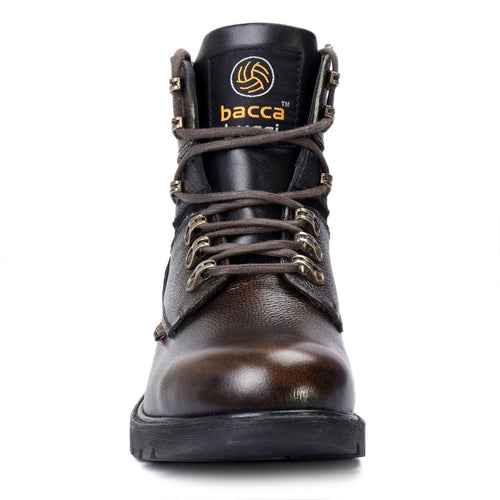 Men's Leather Boots | Bacca Bucci Steel Toe Boots | Leather Boots For Men