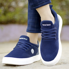 Bacca Bucci Grove Casual Knit Fashion Sneaker for Men - Bacca Bucci