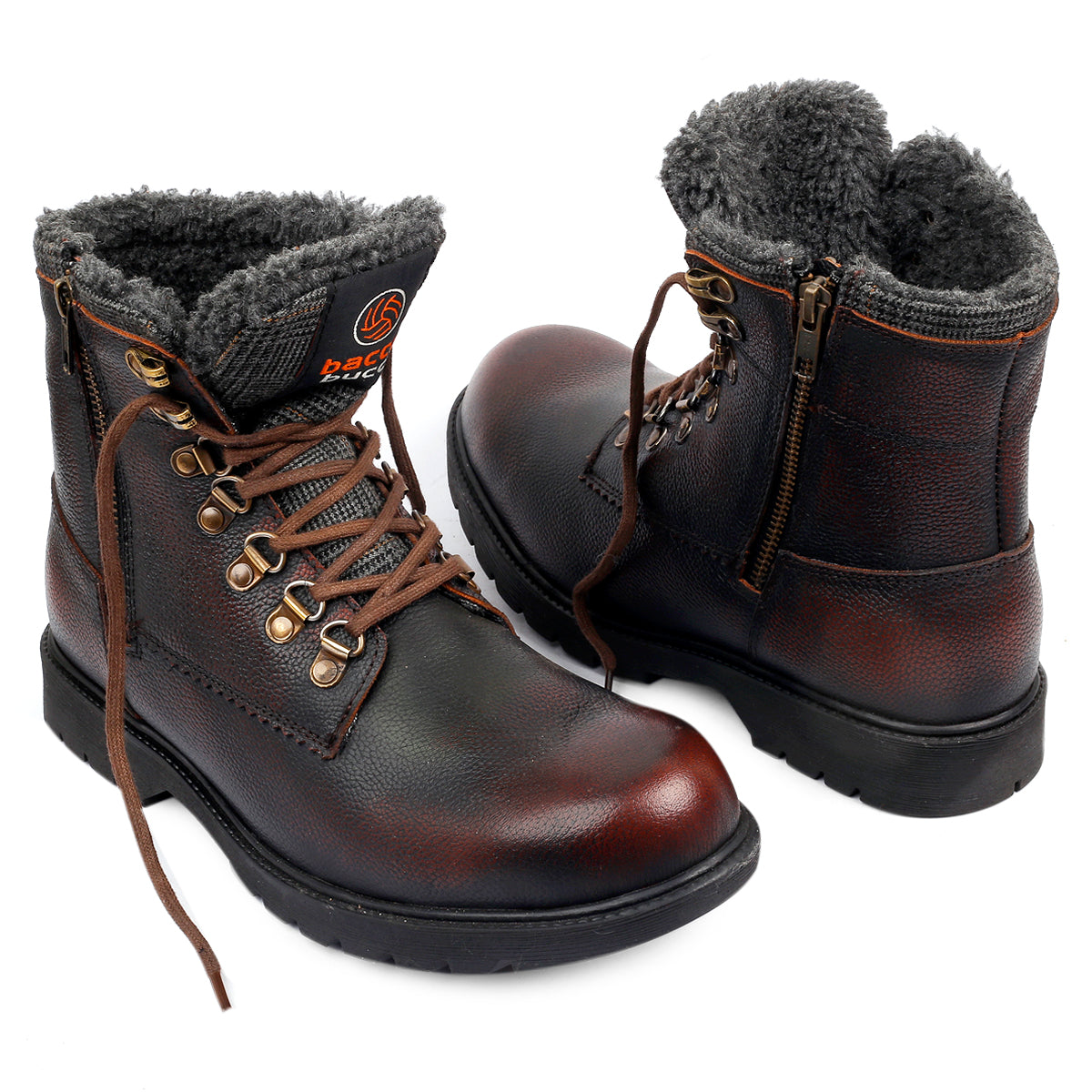 waterproof boots for men, mens snow boots, high ankle boots, genuine leather boots
