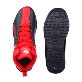 hi top sneakers, high top trainers, red high tops, high top sneakers, mens high top sneakers
