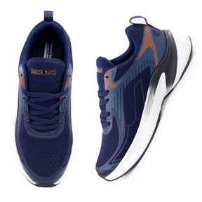 Bacca Bucci CARBON Running/Training Shoes with High Abrasion Rubber Outsole & Molded EVA SocklinerBacca Bucci CARBON Running/Training Shoes with High Abrasion Rubber Outsole & Molded EVA Sockliner