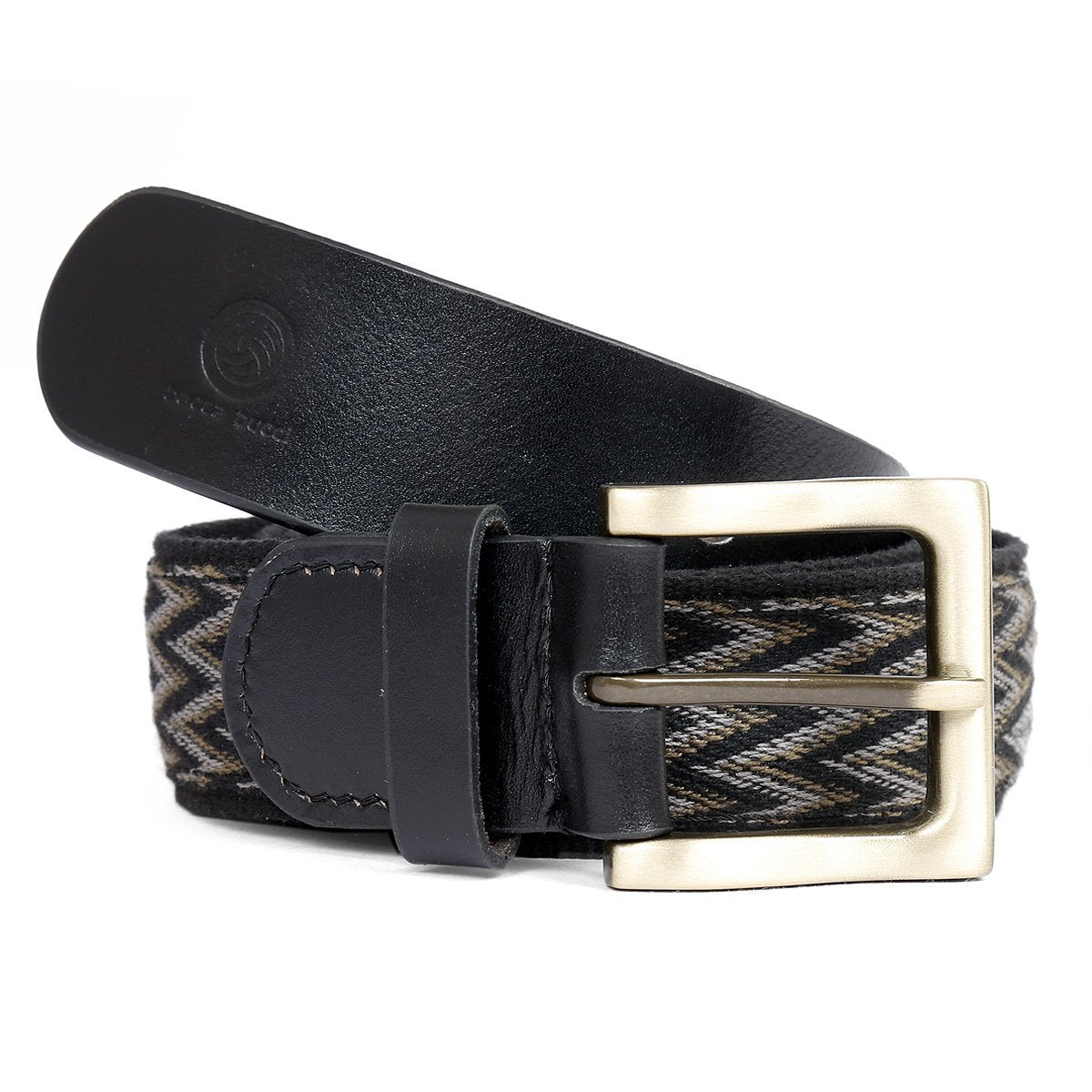 Bacca Bucci upgraded stretch genuine leather Loop belt for men - Bacca Bucci