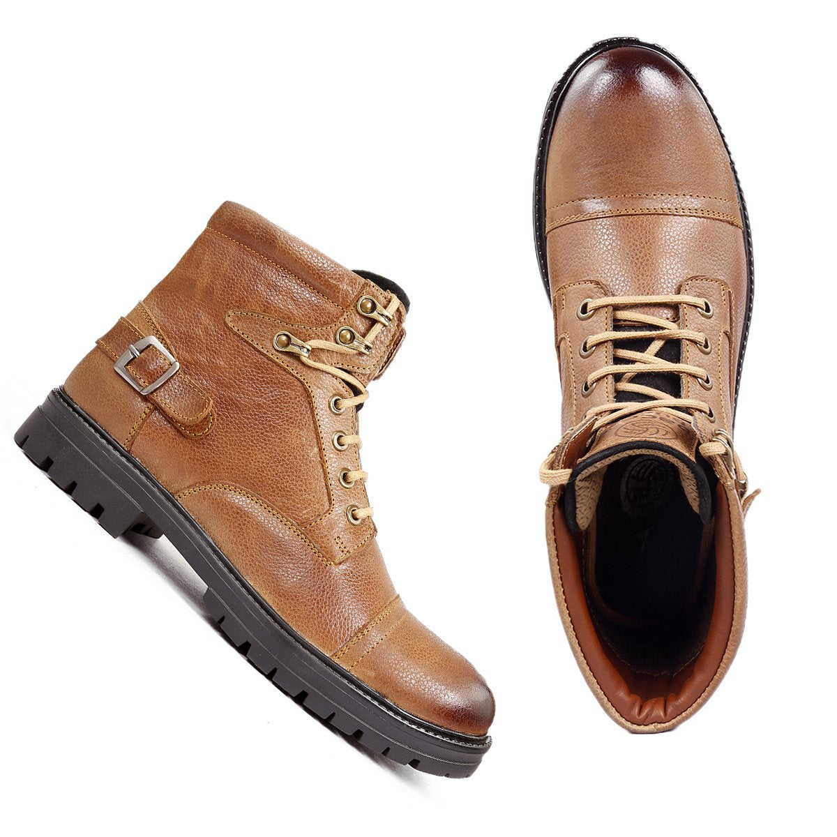 derby boots men, men chukka boots, genuine leather boots, tan leather boots 