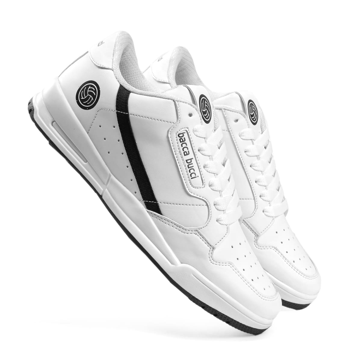 white sports shoes for men