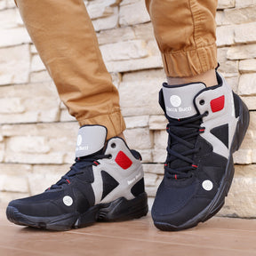 Bacca Bucci CAPER High Top Men Sneakers with Anti Slip Sole & Breathable Upper - Bacca Bucci
