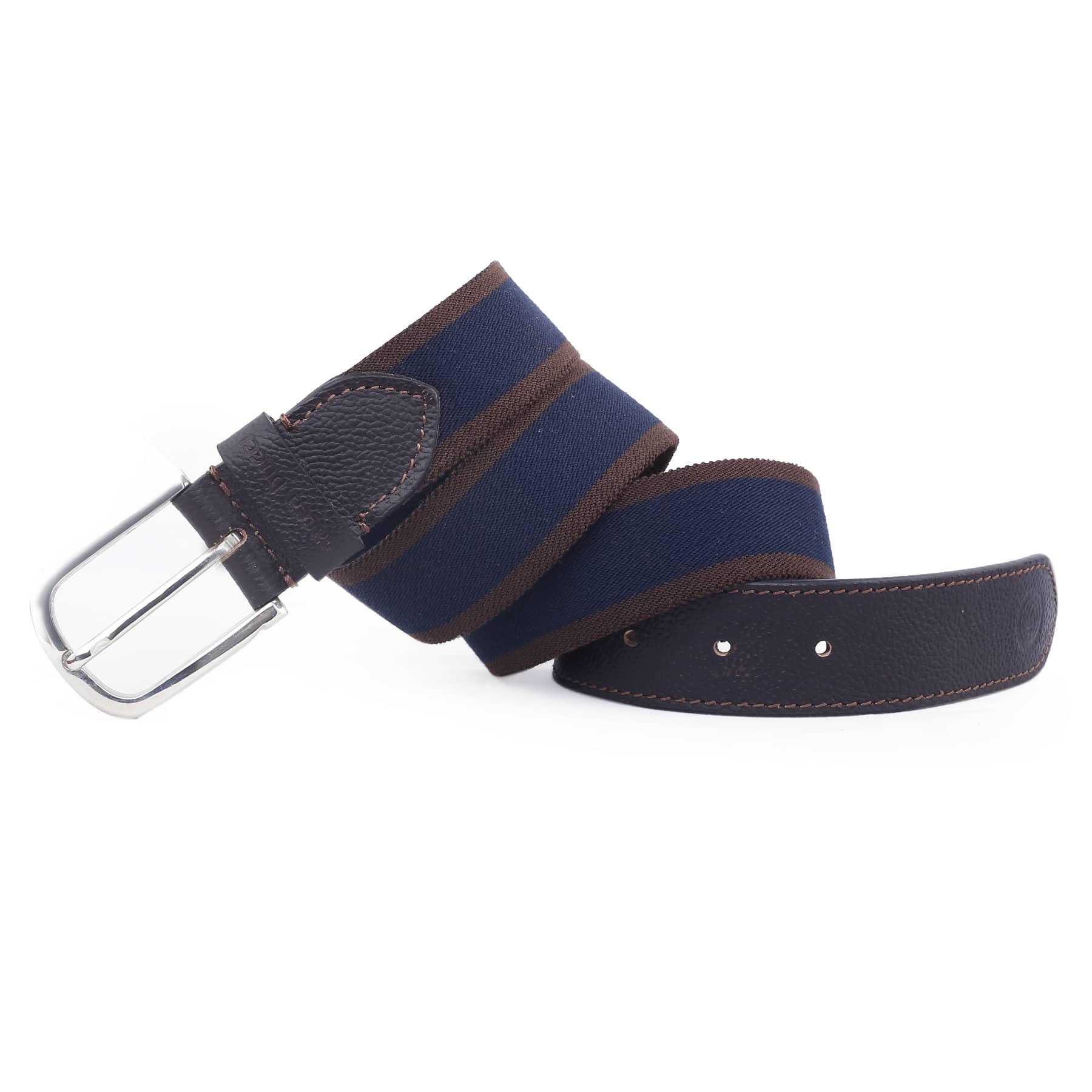 Bacca Bucci Men's Comfort Stretch Casual Fabric-Belts