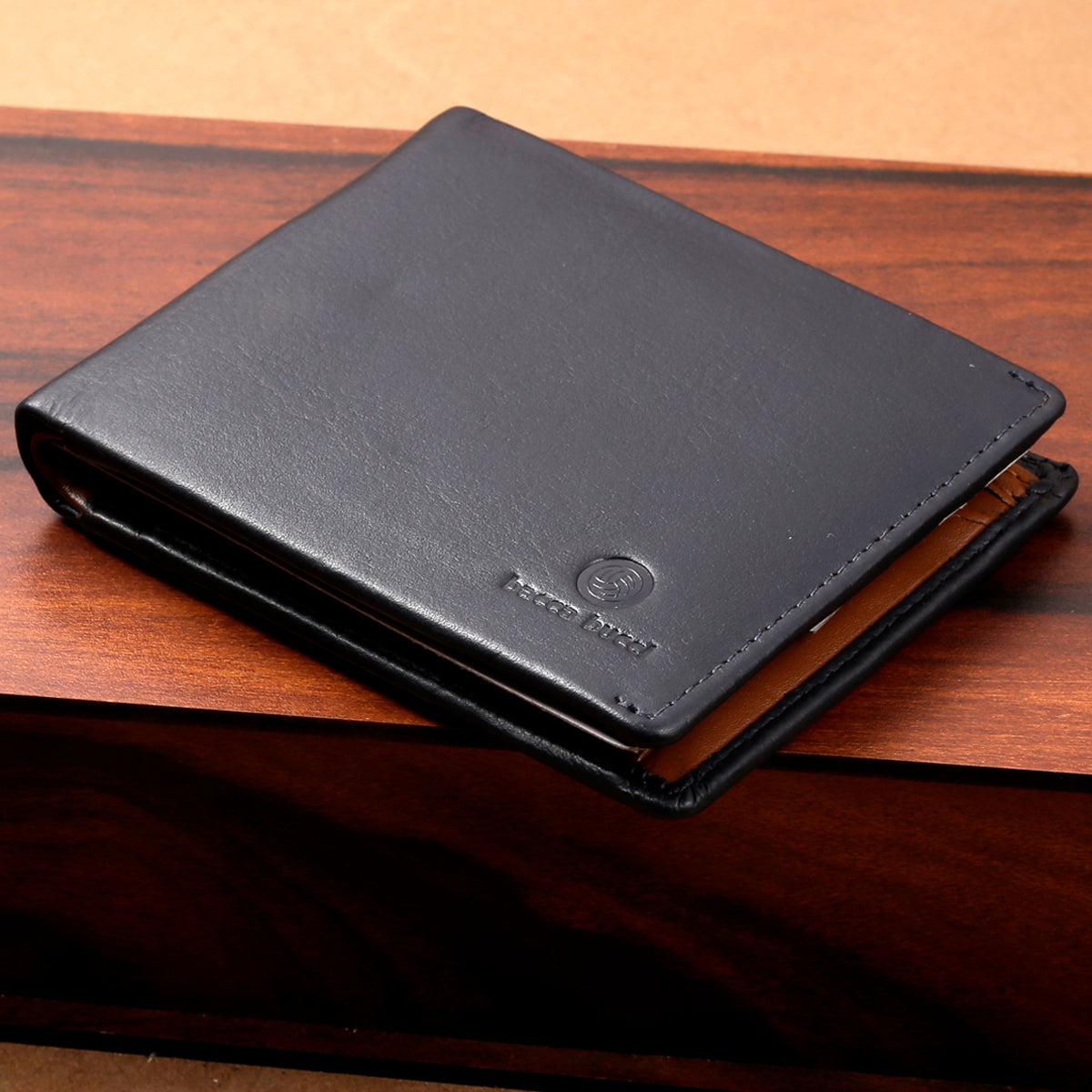 Buy WILDWINGS Genuine Leather Wallet for Men with RFID Protection & 8 Card  Slots | Blue Nappa at Amazon.in
