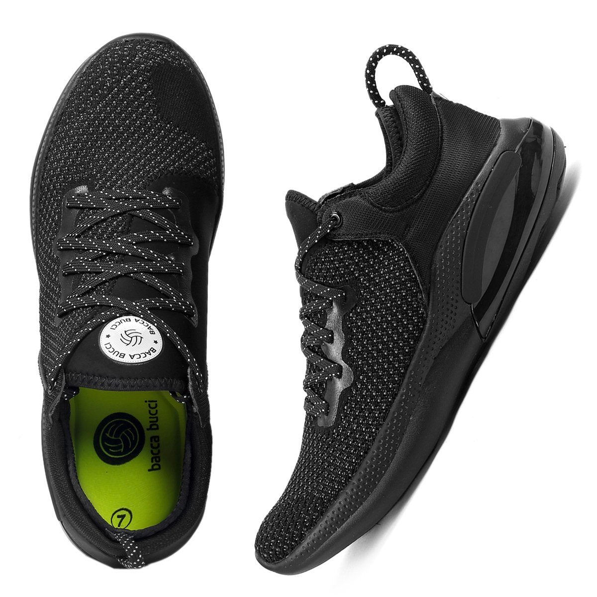 Bacca Bucci SPRINT Adaptive Smart Cushioning 5 in 1 uni-Moulding Technology Running Shoe for Training, Walking, Fitness & Fun - Bacca Bucci