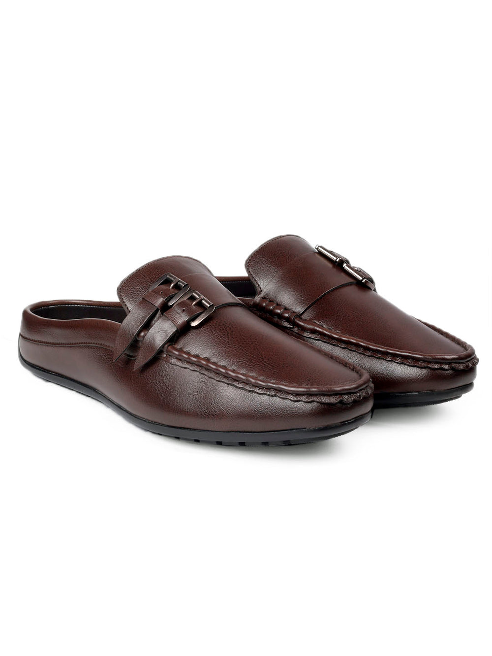 Bacca Bucci JAMBOREE fashion Mules/Clogs/Backless Loafer for men brown