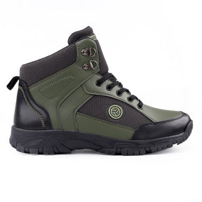 Bacca Bucci Men's HIKE 5-Eye Moto-Inspired Light-Weighted Mountaineering Backpacking Trekking & Hiking Boots