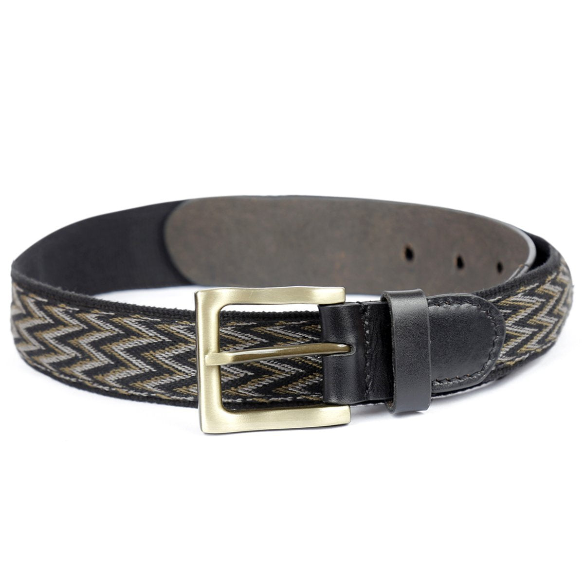Bacca Bucci upgraded stretch genuine leather Loop belt for men - Bacca Bucci