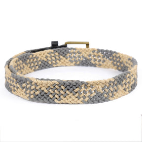 Bacca Bucci upgraded braided stretch belt leather loop Jute weave belt for men - Bacca Bucci