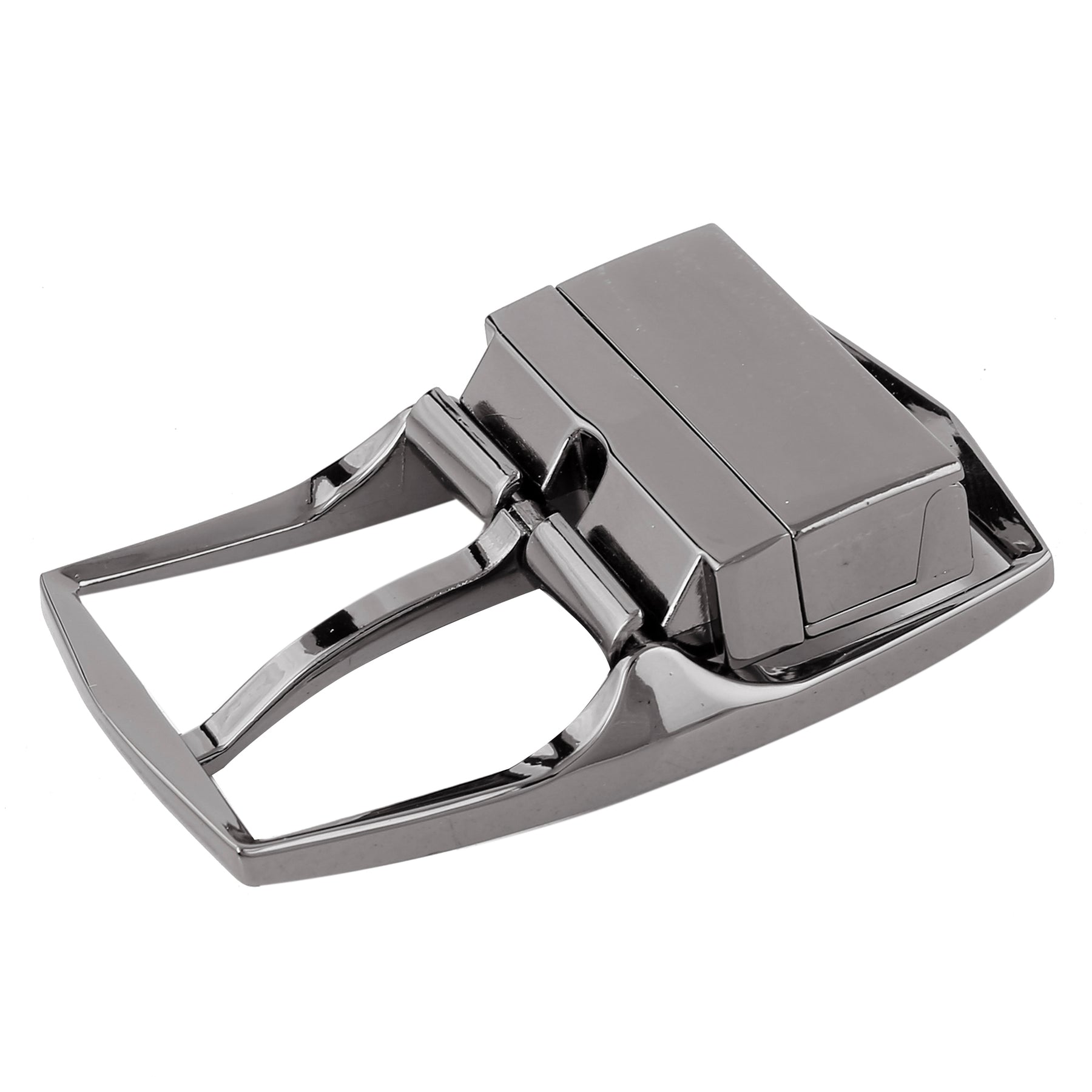 Bacca Bucci 35 MM Nickle-free Reversible Clamp Belt Buckle with Branding