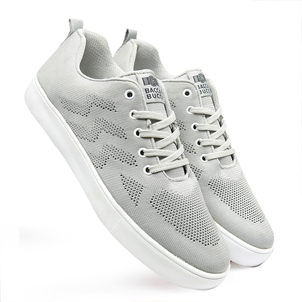 Bacca Bucci Men's Knitted Canvas VENICE Comfort/Air Flow Casual/Sneakers Shoes - Bacca Bucci
