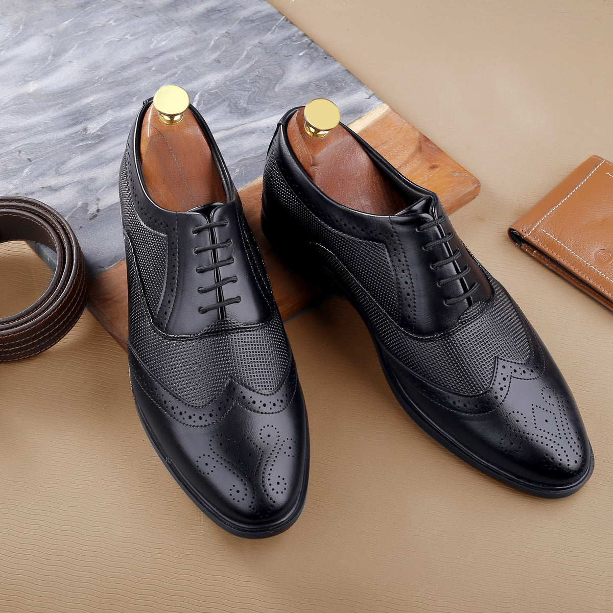 Bacca Bucci VICTORIA Formal Shoes with Superior Comfort | All Day Wear Office Or Party Lace-up Shoes