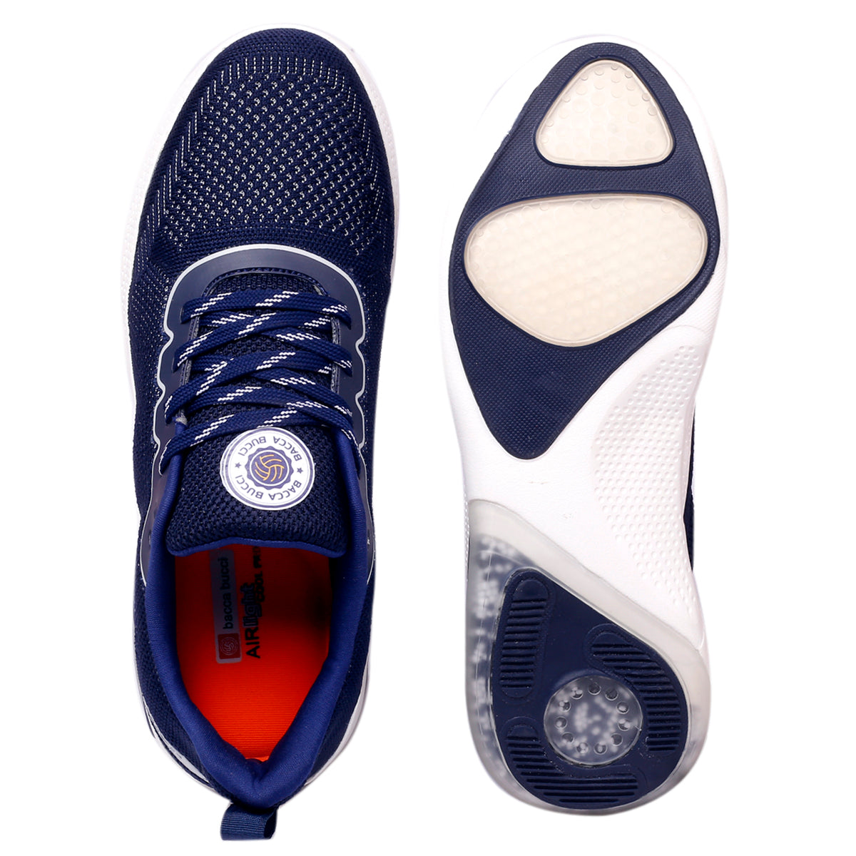 Bacca Bucci VIGOUR Comfortable Running Shoes with Adaptive Smart Cushioning 5 in 1 uni-Moulding Technology - Bacca Bucci