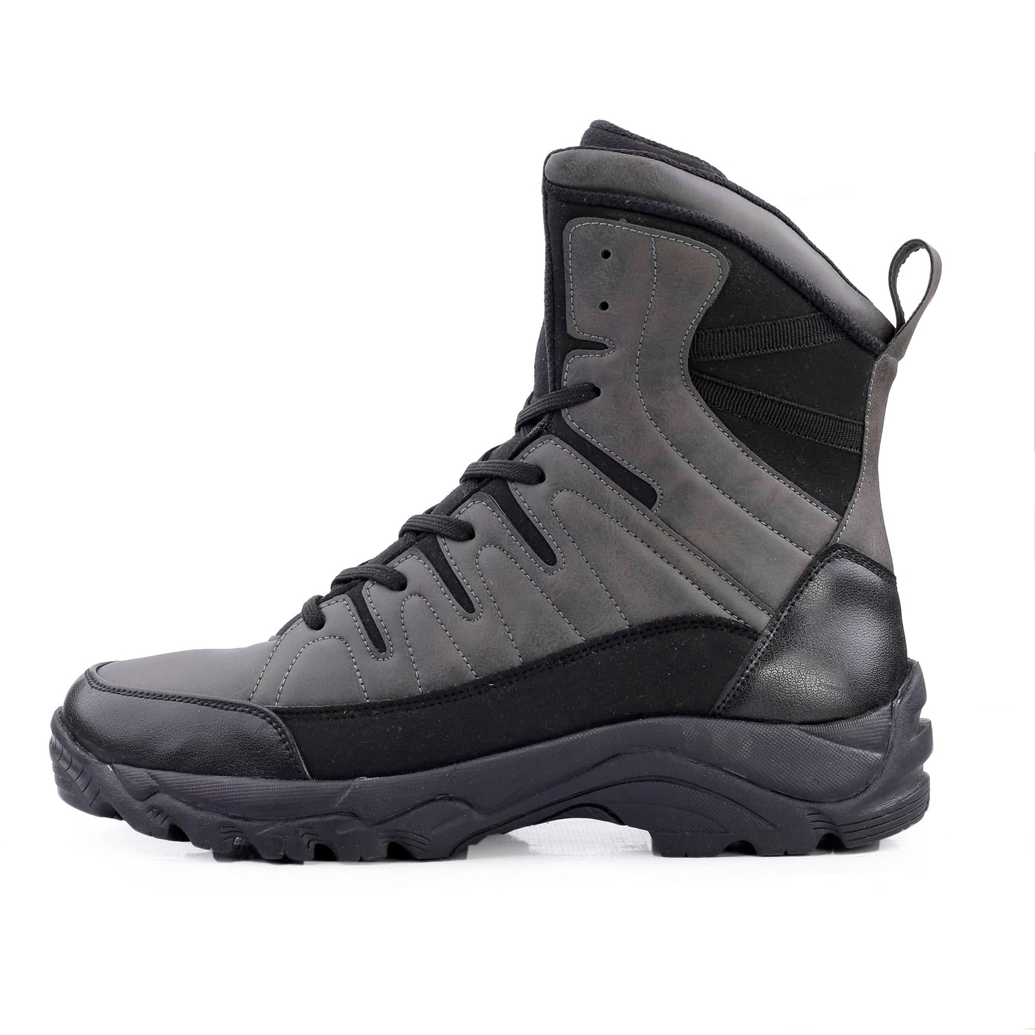 Waterproof Snow Boots | FLAME 7-Eye Moto Inspired Boots | Bacca Bucci