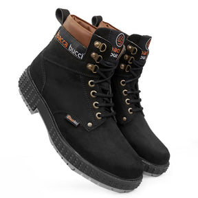 high top boots, suede boots, best suede boots, high ankle boots, high top ankle boots, artificial suede boots