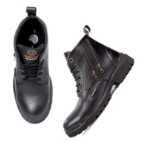 military boots, leather boots, leather boots for men, genuine leather boots, black leather boots