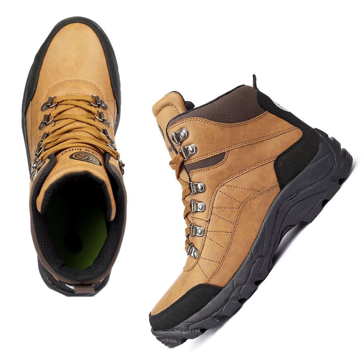 men snow boots, waterproof boots, high top ankle boots
