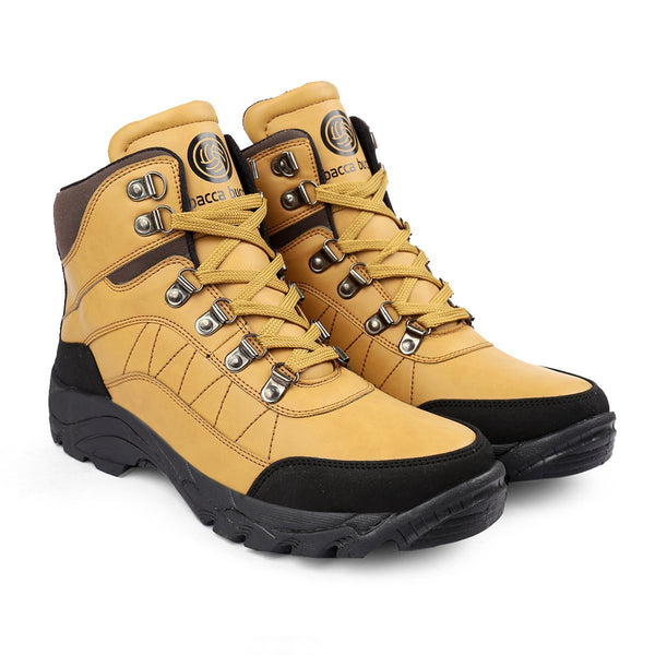 men snow boots, waterproof boots, high top ankle boots