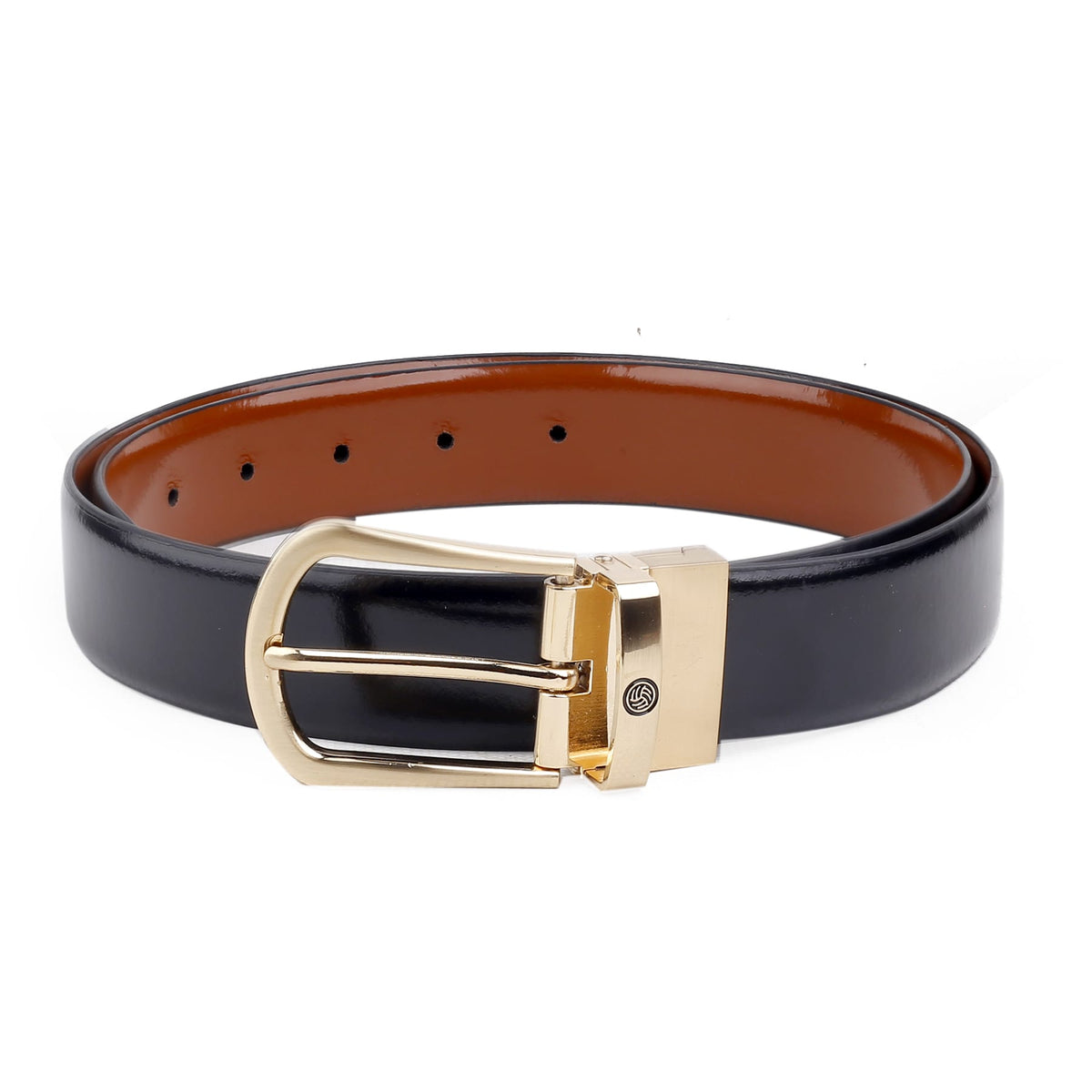 Bacca Bucci Reversible Leather Formal Dress Belts with a Stylish Finish and Nickel-Free Buckle