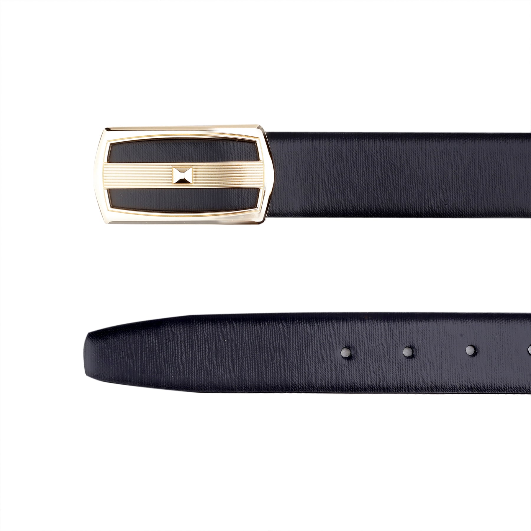 Bacca Bucci Premium Leather Formal Dress Belts with a Stylish Finish and a Nickel-Free Buckle