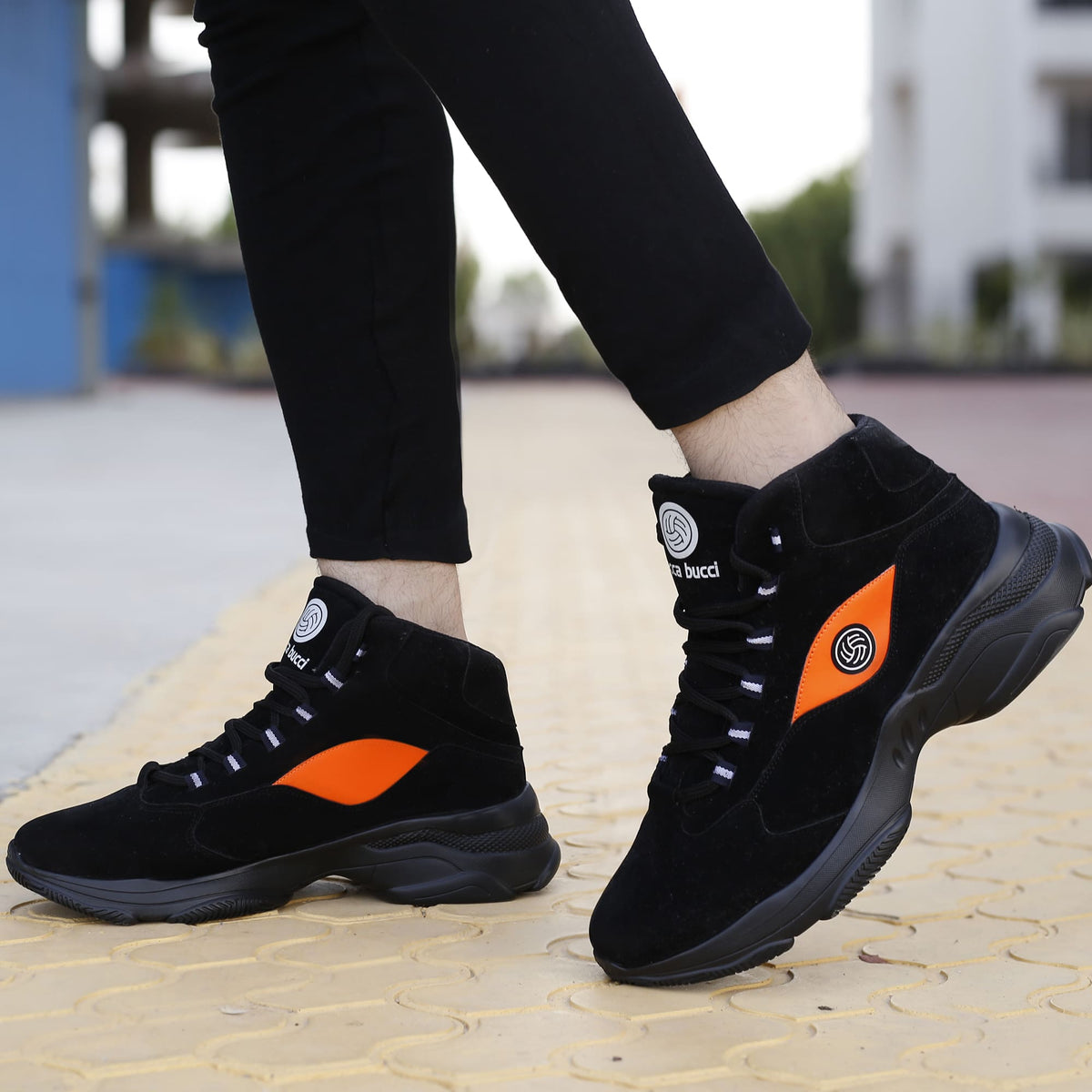 high ankle sneakers for men, mid ankle sneakers, casual shoes for men, ankle shoes for men, ankle shoes, black high tops