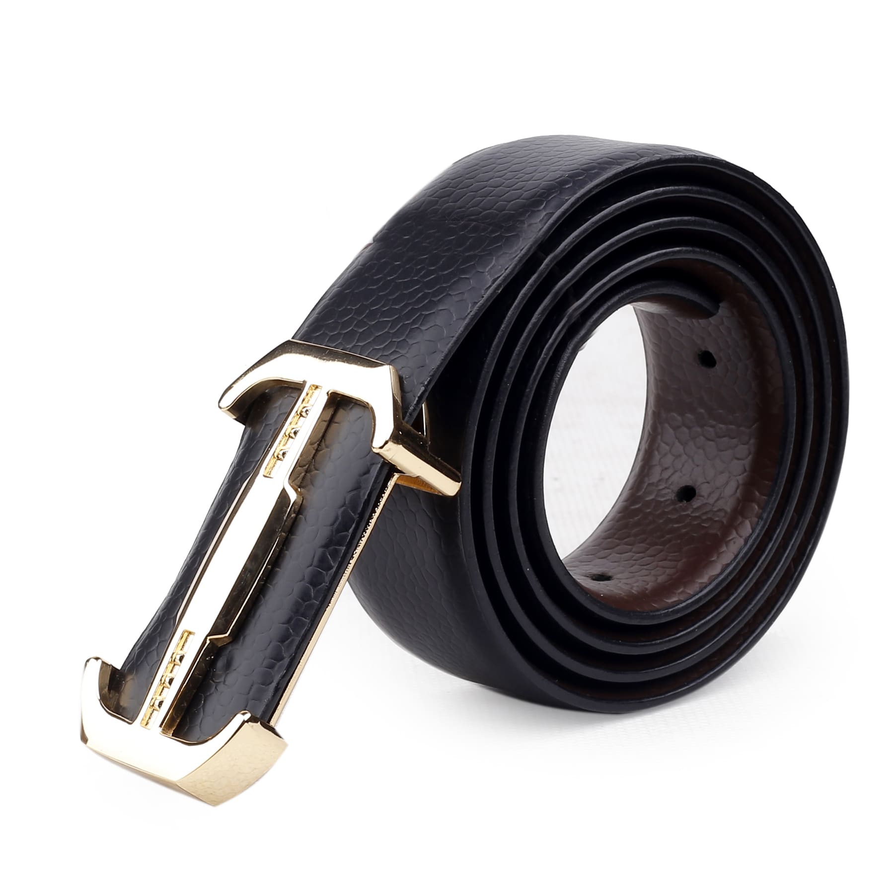 Bacca Bucci Premium Leather Formal Dress Belts with a Stylish Finish and a Nickel Free Buckle