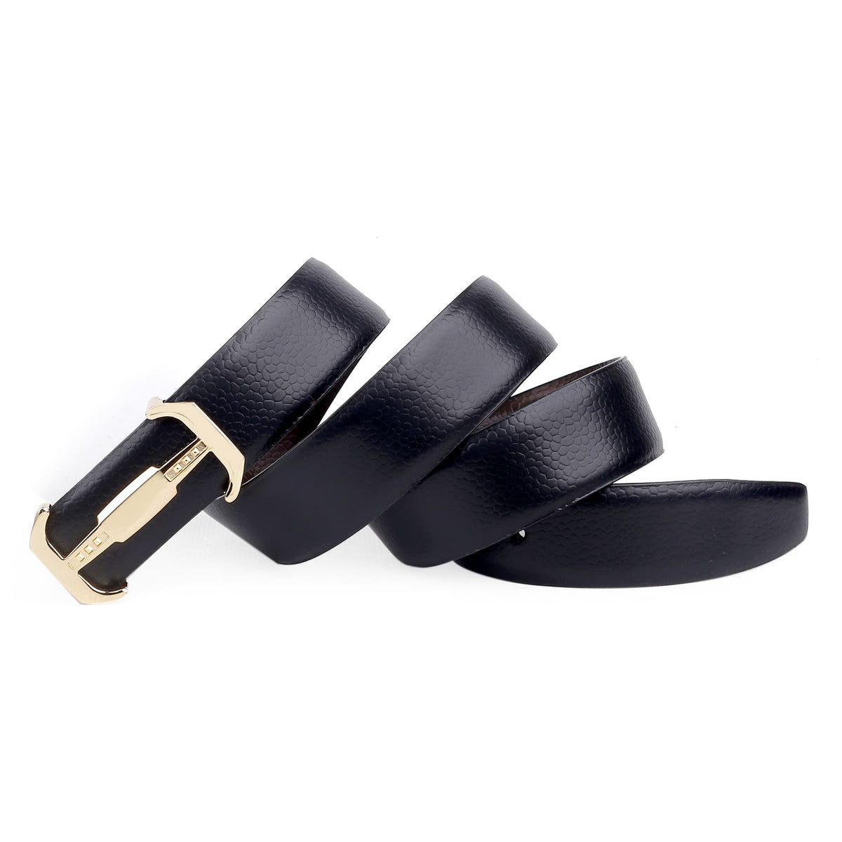 Bacca Bucci Premium Leather Formal Dress Belts with a Stylish Finish and a Nickel Free Buckle