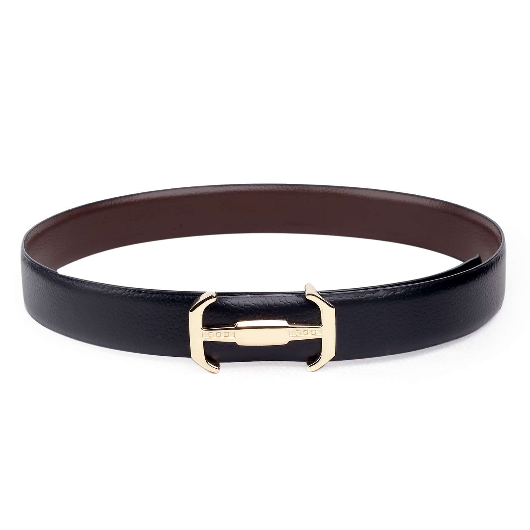 Bacca Bucci Premium Leather Formal Dress Belts with a Stylish Finish and a Nickel Free Buckle