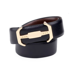 Bacca Bucci Genuine Leather Formal Dress Belts with a Stylish Finish and a Nickel Free Buckle