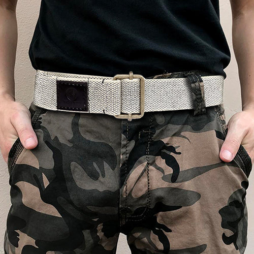 Bacca Bucci Men's Military Style Army tactical Canvas Belt